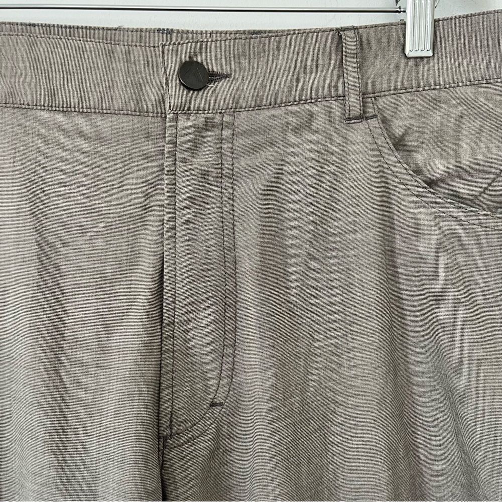 Alberto Ceramica Comfort Fit Dress Pants 38x31 Tan Stretch Travel Performance - Picture 6 of 10
